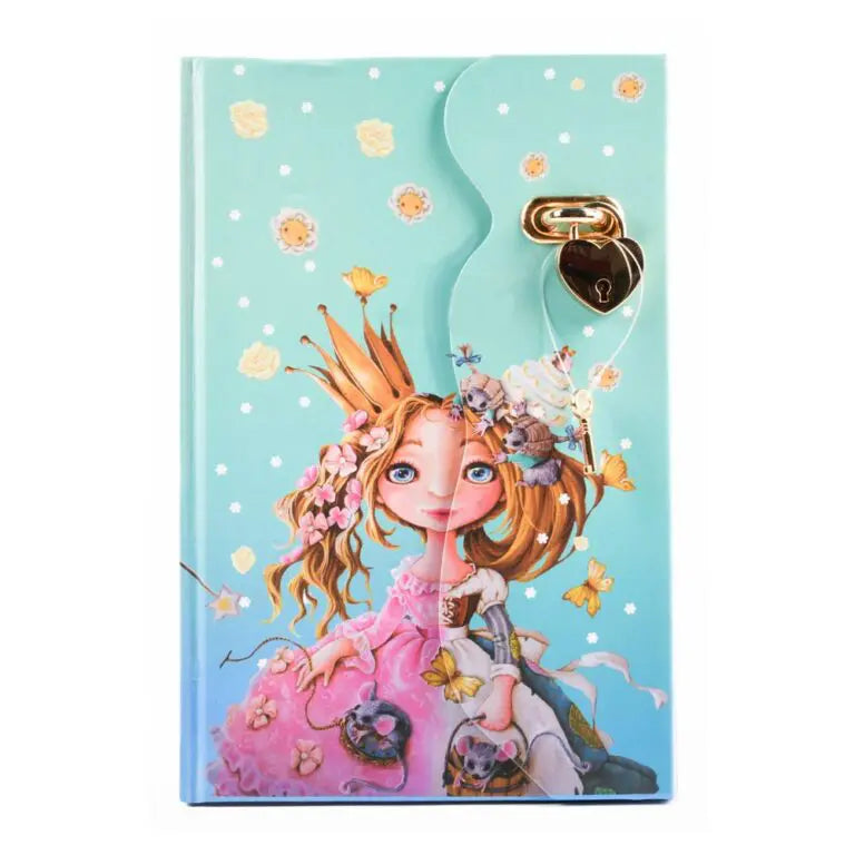 Ritas Wonderland dagbok med lås